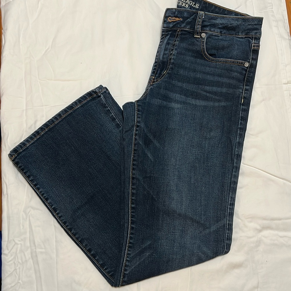 American Eagle size 12 Regular favorite Boyfriend jeans.